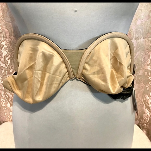 NWT Black Lace Cacique Unlined Bra 46C - Picture 9 of 9